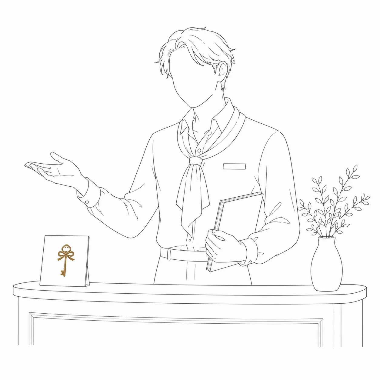 コンシェルジュのキャラクター
